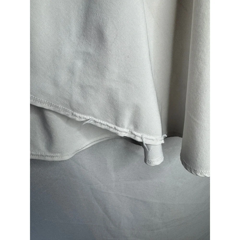 Lululemon Court Rival High-Rise Skirt White Tennis Golf Skort Size 10 LW8AE3S